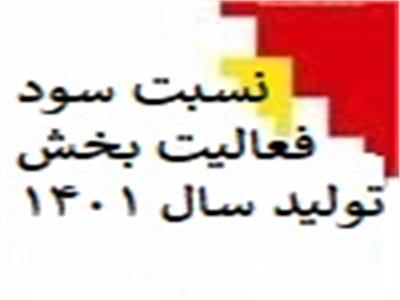 نسبت_سود_فعالیت_بخش_تولید_سال_۱۴۰۱